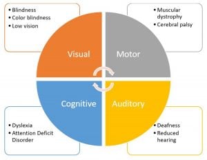 Visual-Motor-Cognitive-Auditory