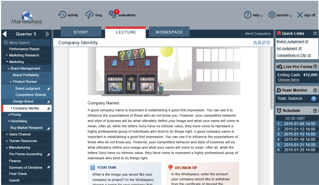 Accessibility Enhancement for Student Interface - High Contrast