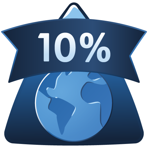Marketplace Simulations Open Badge for top 10 percent worldwide