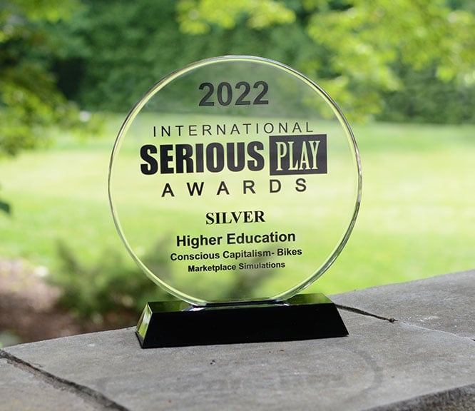 Photo of Serious Play Silver Medal Award