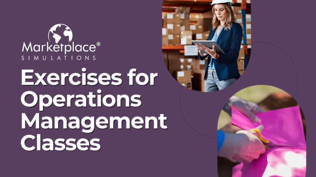 Exercises for Operations Management Classes
Image: A woman in a hard hat holds a clipboard in a distribution center.
